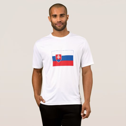 Slovakia Flag T-Shirt (Vorne ganz)