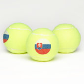 Slovakia Flag Tennisbälle (Multi)