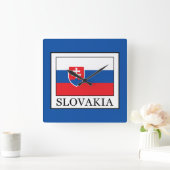 Slovakia Quadratische Wanduhr (Zuhause)