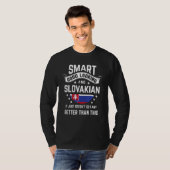 Slovakian Flag Native Pride  Slovakia Slovakian Ro T-Shirt (Vorne ganz)