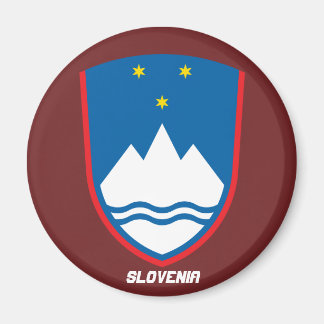 Slovenia Coat of Arms Magnet
