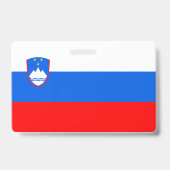 Slovenia Flag Ausweis (Rückseite)