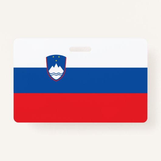 Slovenia flag ausweis (Vorderseite)