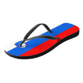 Slovenia Flag Badesandalen (Schrägansicht)