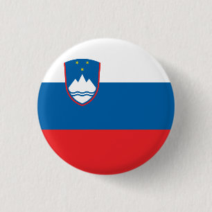 Slovenia Flag Button