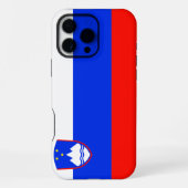 Slovenia Flag iPhone Hülle (Rückseite)