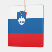 Slovenia Flag Keramikornament (Links)