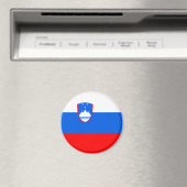 Slovenia Flag Magnet (In Situ (Geschirrspüler))