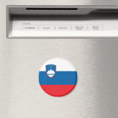 Slovenia Flag Magnet (In Situ (Geschirrspüler))