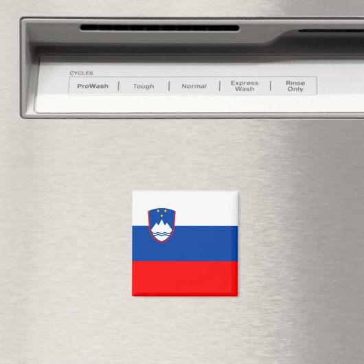 Slovenia Flag Magnet (In Situ (Geschirrspüler))