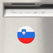 Slovenia Flag Magnet (In Situ (Geschirrspüler))
