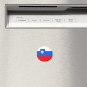 Slovenia Flag Magnet (In Situ (Geschirrspüler))