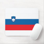 Slovenia Flag Mousepad (Mit Mouse)