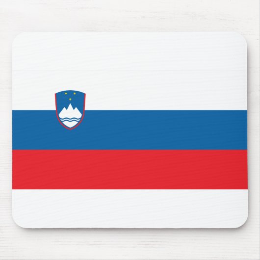 Slovenia Flag Mousepad (Vorne)