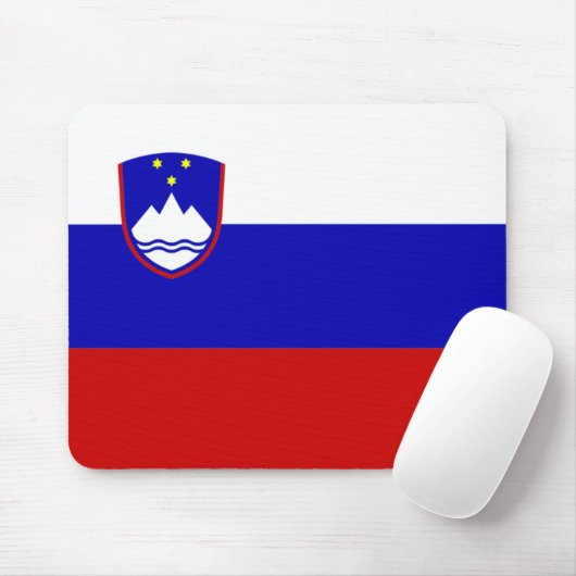Slovenia Flag Mousepad (Mit Mouse)