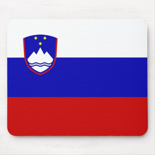 Slovenia Flag Mousepad (Vorne)