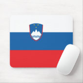 Slovenia Flag Mousepad (Mit Mouse)