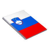 Slovenia Flag Notizblock (Rechte Seite)