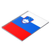 Slovenia Flag Notizblock (Linke Seite)