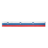 Slovenia Flag Satinband (Vorderseite)