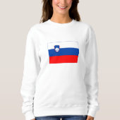 Slovenia Flag Sweatshirt (Vorderseite)