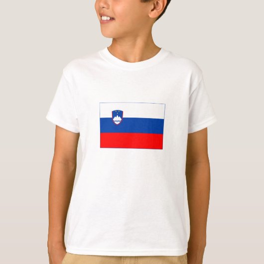 Slovenia Flag T-Shirt (Vorderseite)