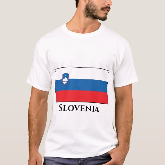 Slovenia Flag T-Shirt (Vorderseite)