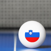Slovenia Flag Tischtennisball (Netto)