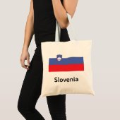 Slovenia Flag Tragetasche (Vorderseite (Produkt))