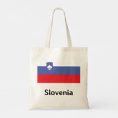 Slovenia Flag Tragetasche (Rückseite)