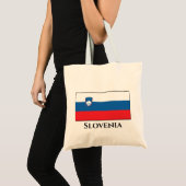 Slovenia Flag Tragetasche (Vorderseite (Produkt))