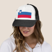 Slovenia Flag Truckerkappe (Beispiel)