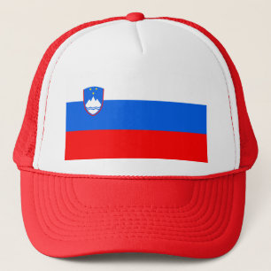 Slovenia Flag Truckerkappe
