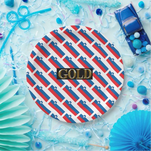 SLOVENIA GOLD PAPPTELLER (Party)