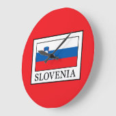 Slovenia Große Wanduhr (Winkel)