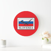 Slovenia Große Wanduhr (Zuhause)