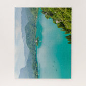 Slovenia Jigsaw Puzzle - Lake Bled from castle (Vertikal)