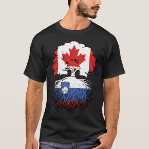 Slovenia Slovenian Canadian Canada T-Shirt