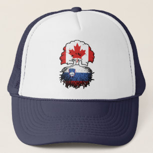 Slovenia Slovenian Canadian Canada Truckerkappe