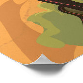 Slovenien Vintage Travel Poster (Ecke)