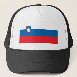 Slovenija - Slovenia Flag Truckerkappe