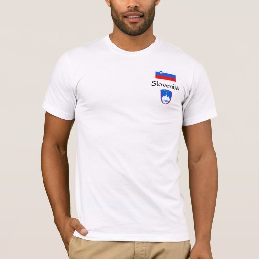 SLOVENIJA (SLOWENIEN) T-Shirt (Vorderseite)