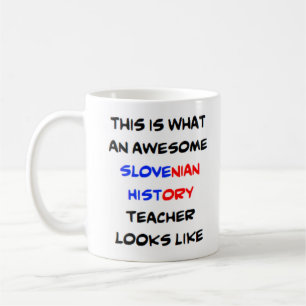 slovenische Geschichtslehrerin, phantastische Tass Kaffeetasse