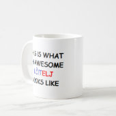 slovenische Lehrerin ucitelj, phantastische Kaffee Kaffeetasse (Vorderseite Links)