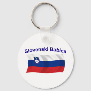 Slovenski Babica (Oma) Schlüsselanhänger