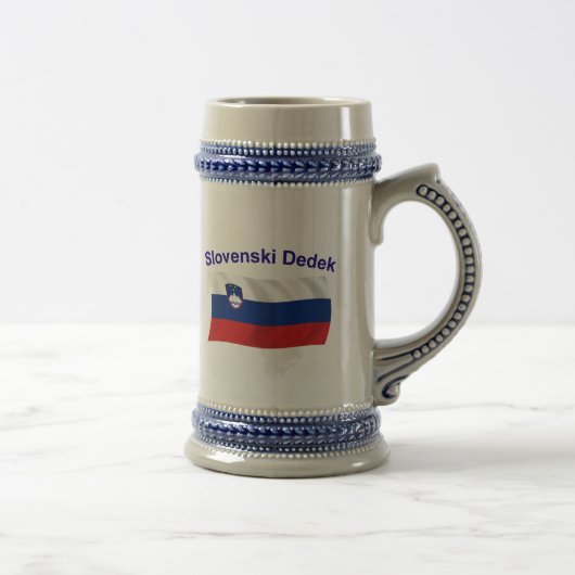 Slovenski Dedek (Großvater) Bierglas (Rechts)