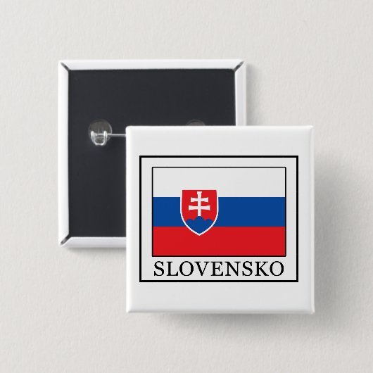 Slovensko Button (Vorne & Hinten)