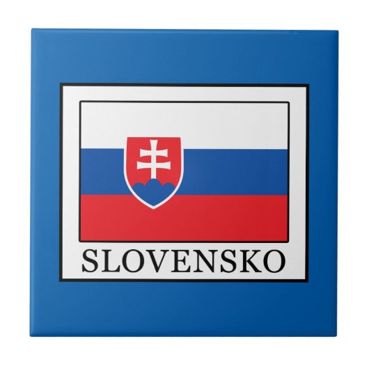 Slovensko Fliese (Vorderseite)
