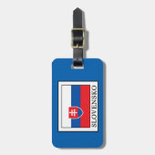 Slovensko Gepäckanhänger (Vorderseite vertikal)