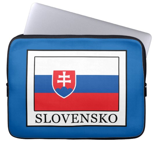 Slovensko Laptopschutzhülle (Vorderseite)